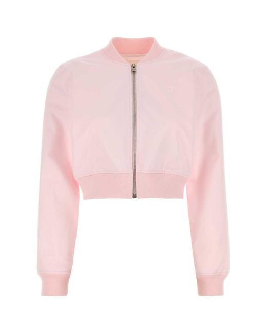 Givenchy Pink Cotton Bomber Jacket