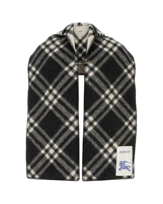 Burberry Black Scarves And Foulards