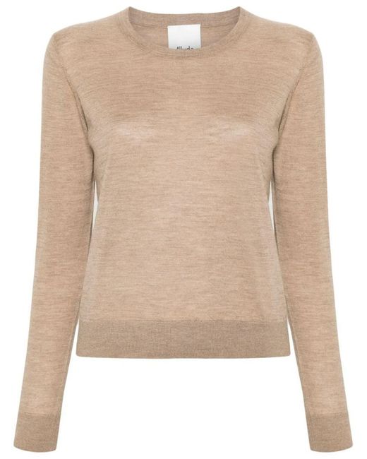 Allude Natural Sweater