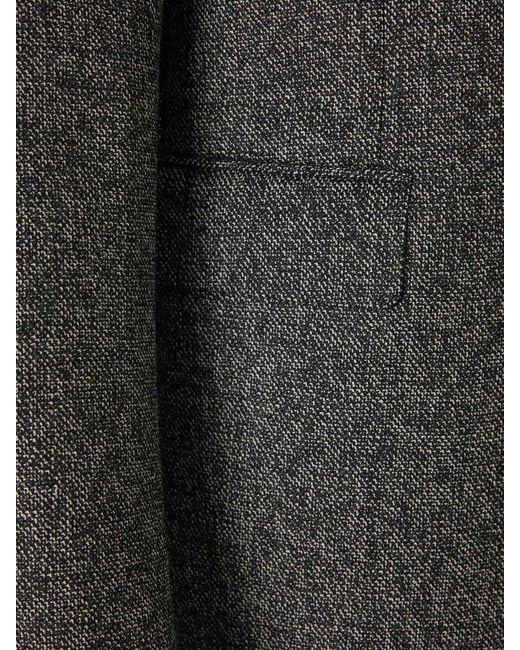 Valentino Gray Wool Suit for men