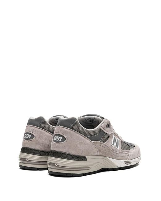 New Balance 991gl "grey" Sneakers in White | Lyst