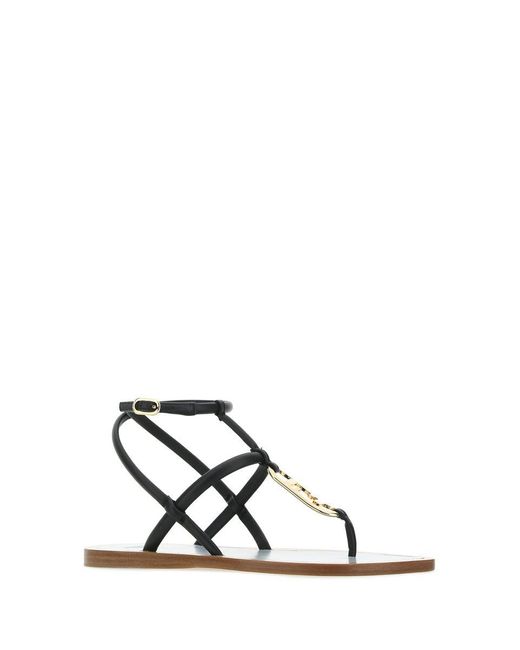 Fendi store white sandals