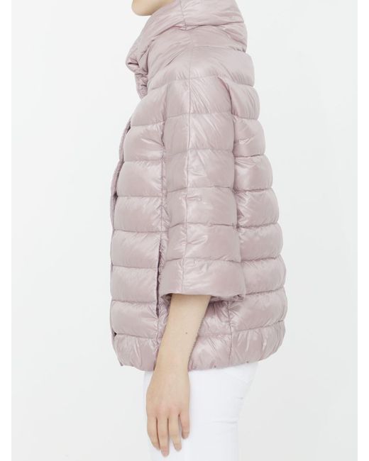 herno aminta funnel neck down coat