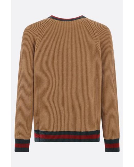 Gucci Brown Sweaters for men