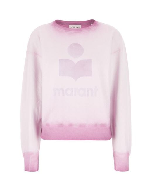 Isabel Marant Pink Lilac Cotton Sweatshirt