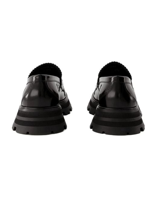 Alexander McQueen Black Wander Ankle Boots