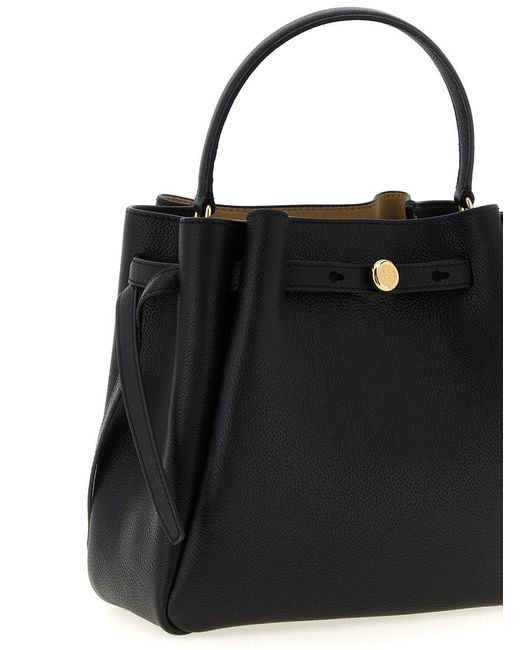 Tory Burch Black 'Romy' Bucket Bag