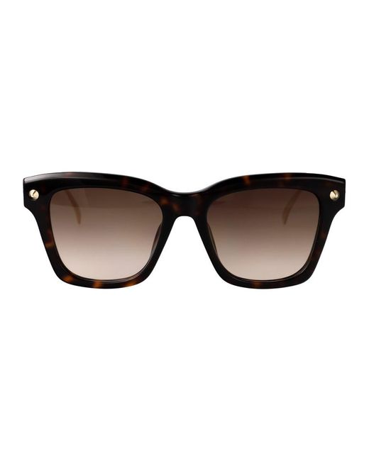 Alexander McQueen Brown Sunglasses