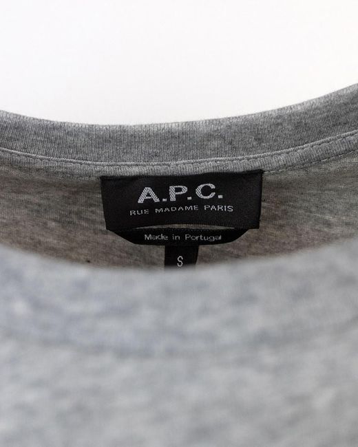 A.P.C. Gray T-shirt