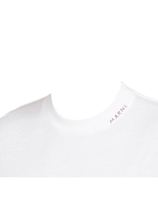 Marni White 3-pack Basic T-shirt for men
