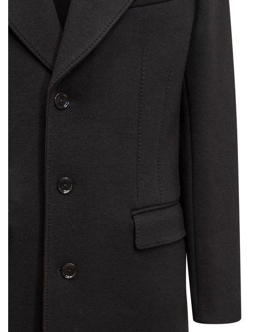 Dolce & Gabbana Black Coats for men