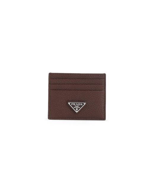 Prada Brown Cardholder