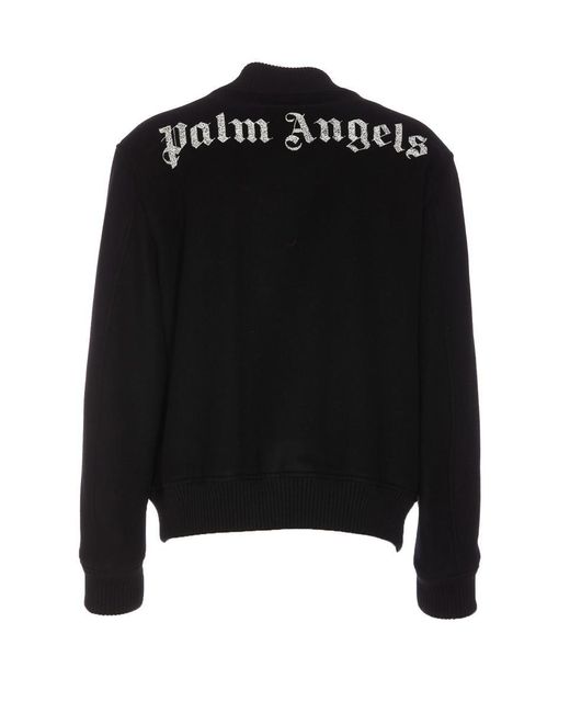 Palm Angels Black Jackets for men
