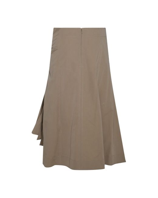 Bottega Veneta Brown Skirts