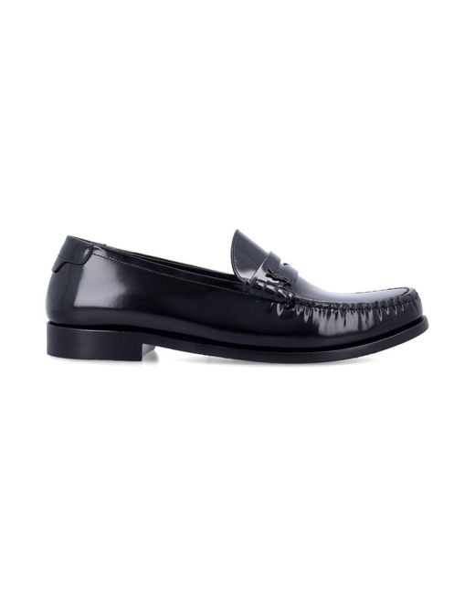 Saint Laurent Blue Le Loafers for men