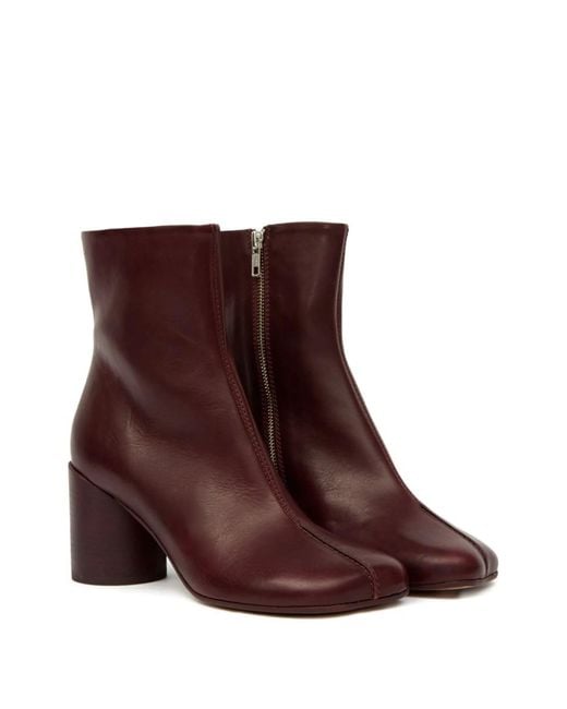 MM6 by Maison Martin Margiela Brown Ankle Boot