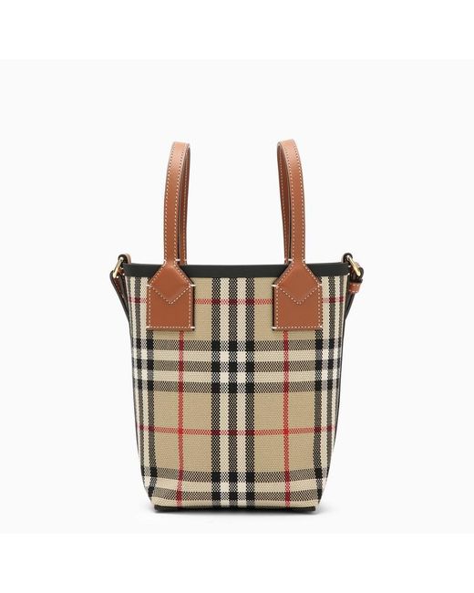 Burberry Small London Tote Bag in Natural Lyst UK