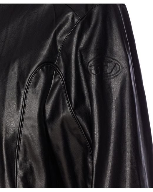 DIESEL Black Jackets for men