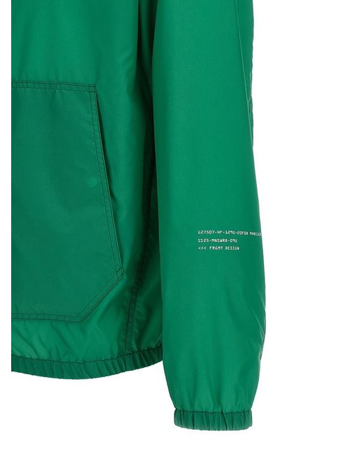 Moncler Green Moncler X Frgmt 'Ostria' Bomber Jacket for men