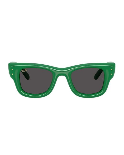 Ray-Ban Green Rb4940 Wayfarer Puffer By Asap Rocky Sunglasses