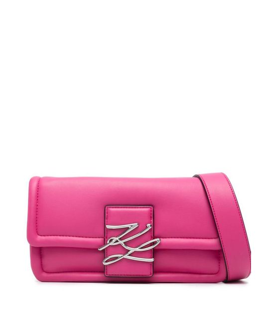 Karl Lagerfeld Pink Handbags