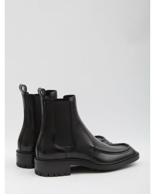 Saint Laurent Black Joe Chelsea Boots for men