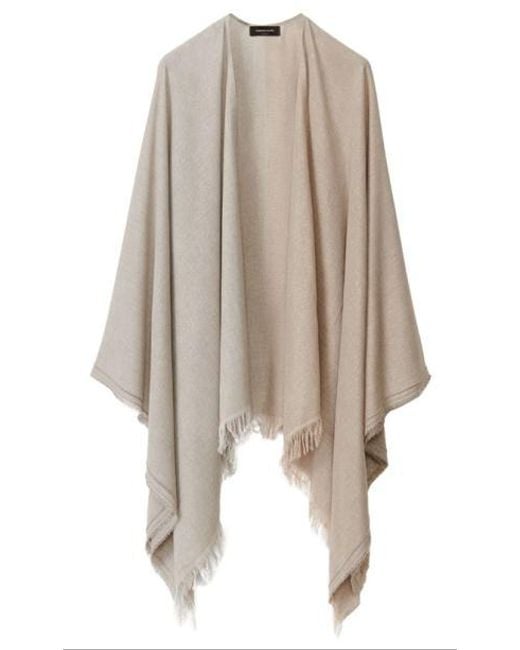 Fabiana Filippi Natural Stylish Viscose Blend Scarf