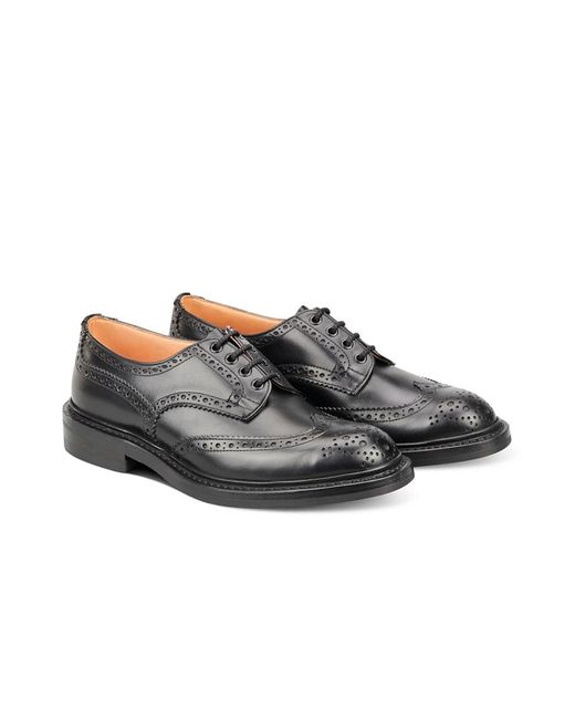 Tricker's Black Bourton Shoes for men