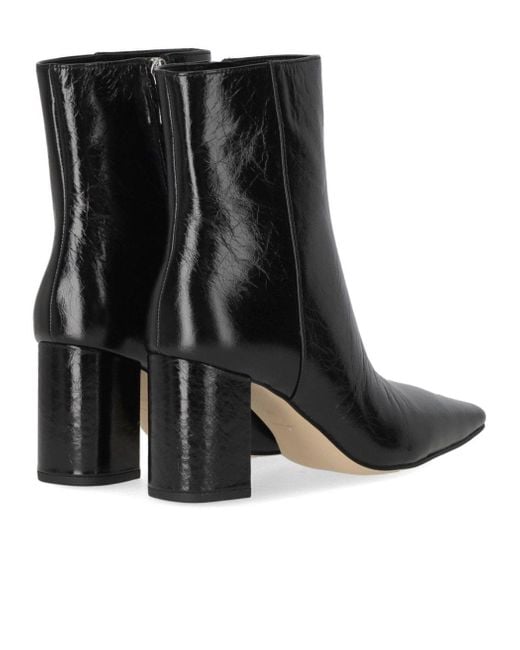 Michael Kors Elise Black Heeled Ankle Boot