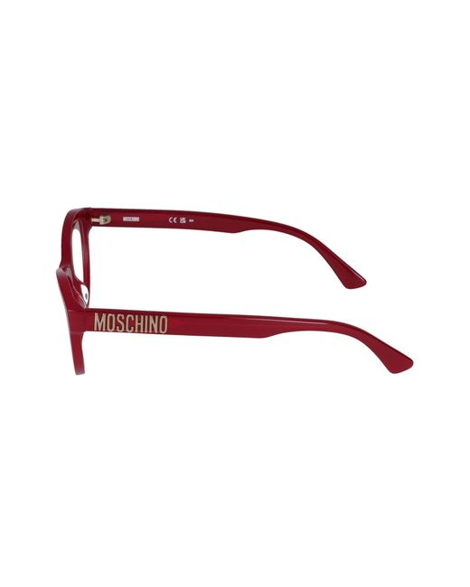 Moschino Red Eyeglasses