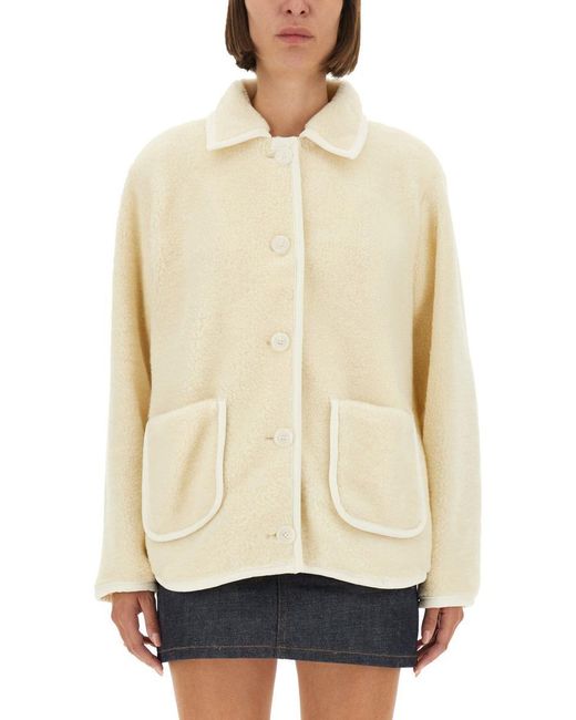A.P.C. Natural Blouson Jacket "Estelle"