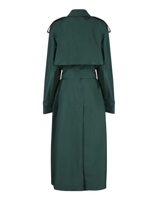 Burberry Green Trench Coats