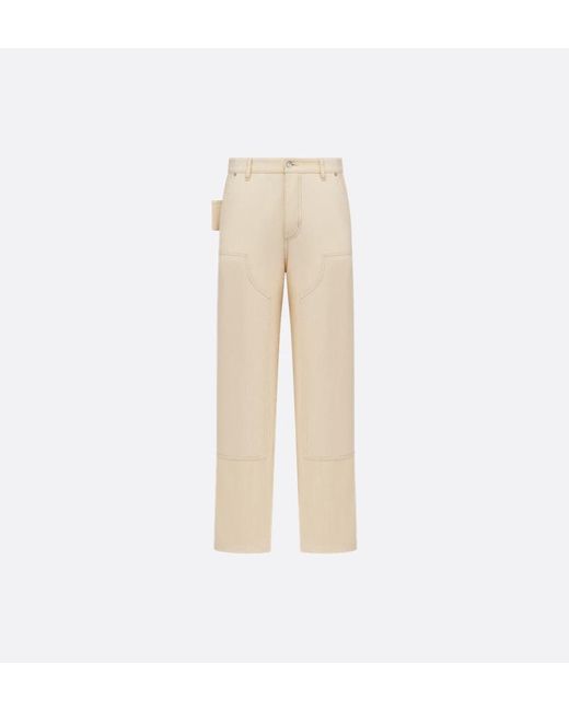 Dior White Jeans Trousers Clothing for men