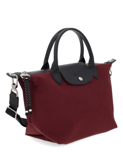 Longchamp Purple "Le Piliage Energy" Bag