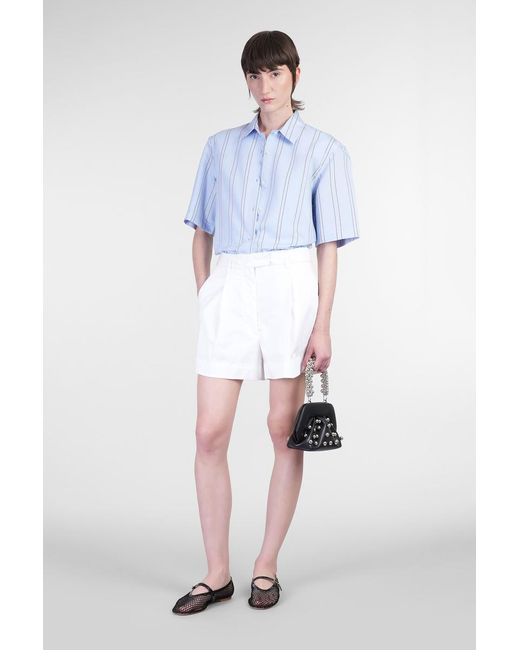 THE LATEST White Bea 31B5 Shorts
