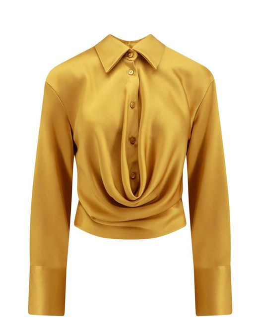 Blumarine Yellow Shirt