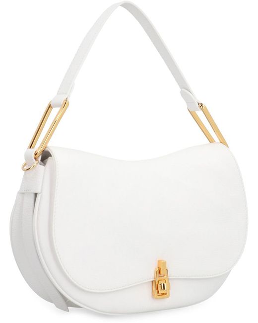 Coccinelle White Magie Soft Leather Handbag