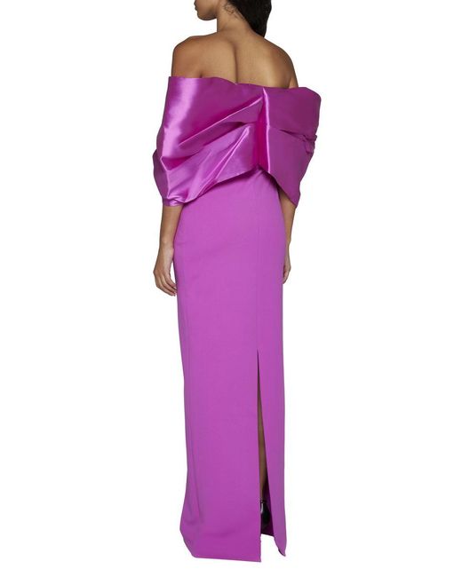 Solace London Purple Dresses