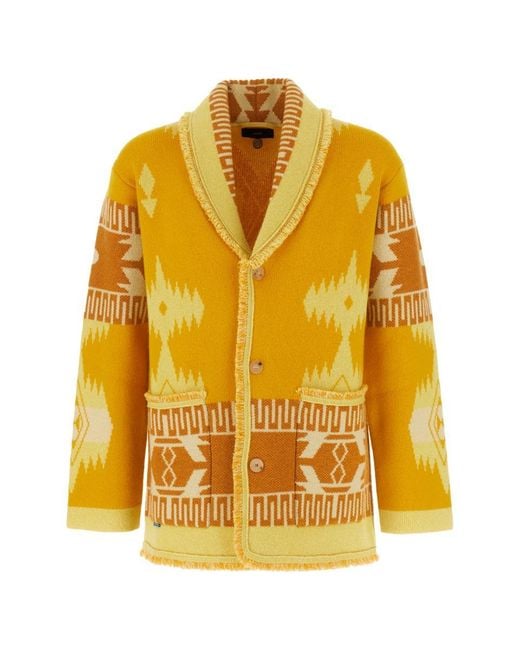 Alanui Yellow Knitwear for men