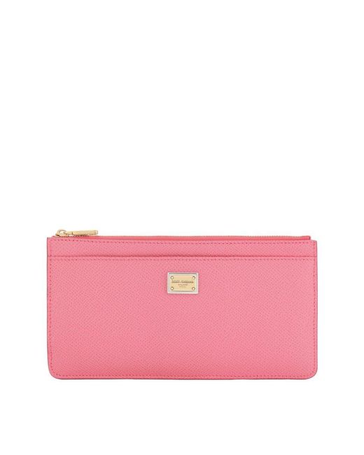 Dolce & Gabbana Pink Wallets
