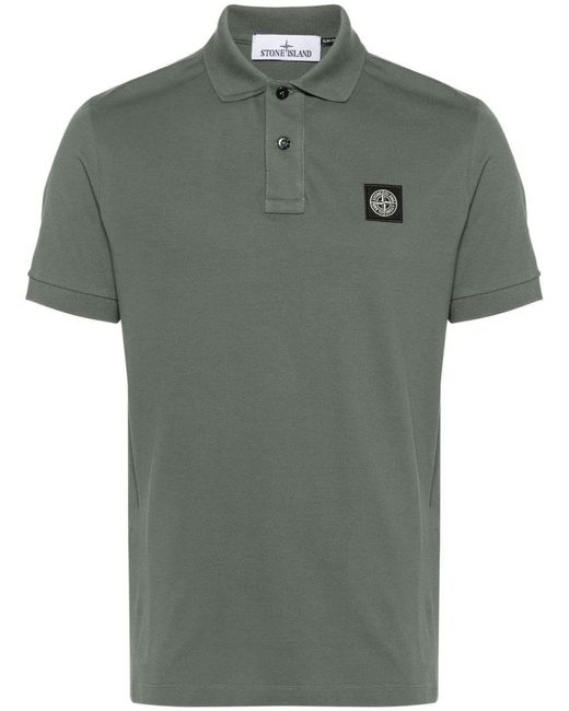 Stone Island Green T-shirts And Polos for men