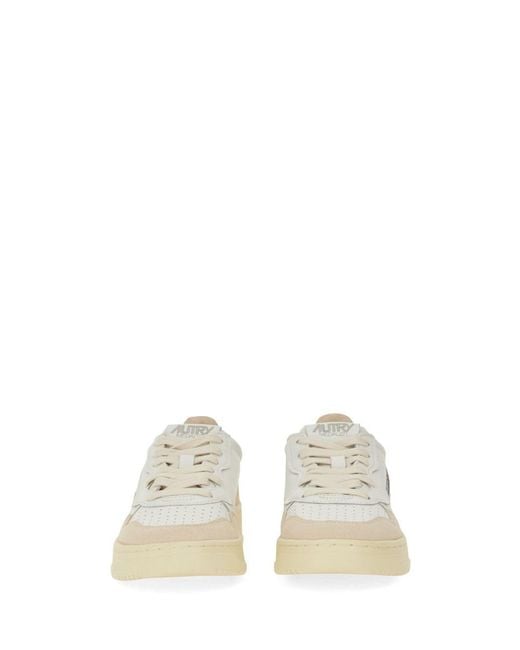 Autry White Medalist Low Sneaker