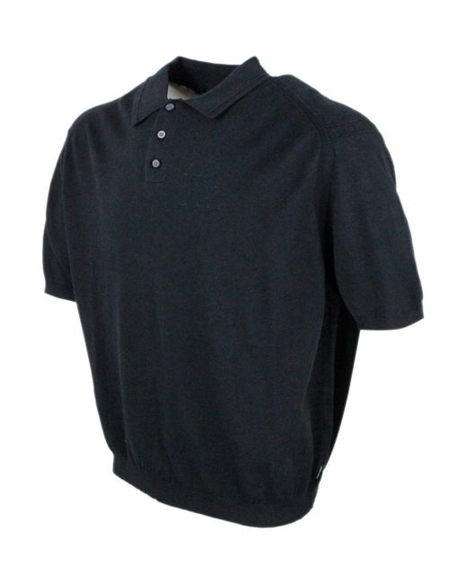 ARMANI EXCHANGE Blue T-shirts And Polos for men