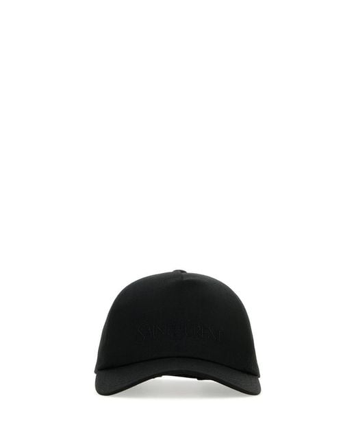 Saint Laurent Black Hats And Headbands for men