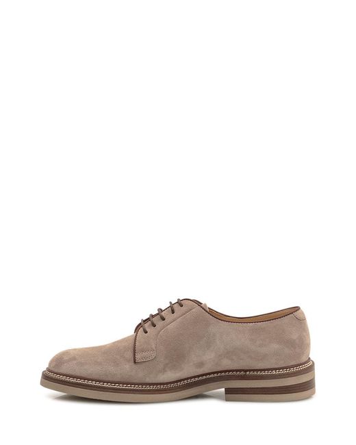Brunello Cucinelli Brown Derby for men