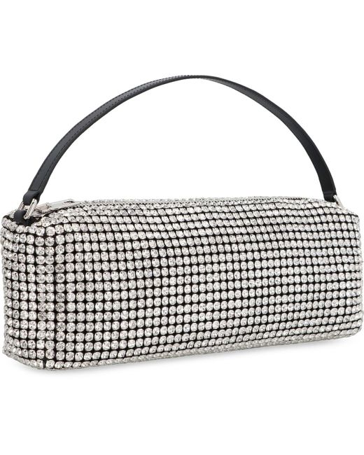 Alexander Wang Black Heiress Bag With Crystals