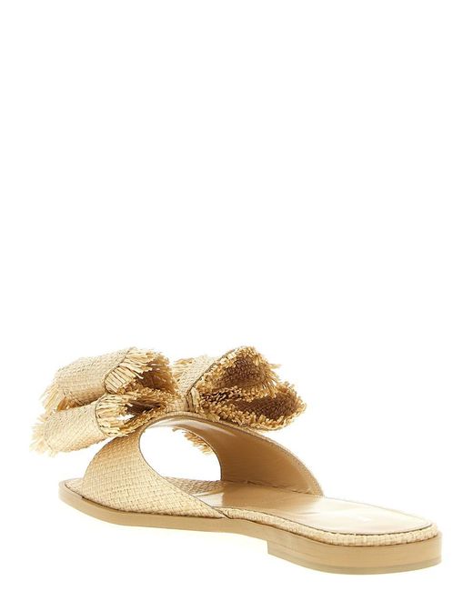 Mach & Mach Natural Le Cadeau Sandals