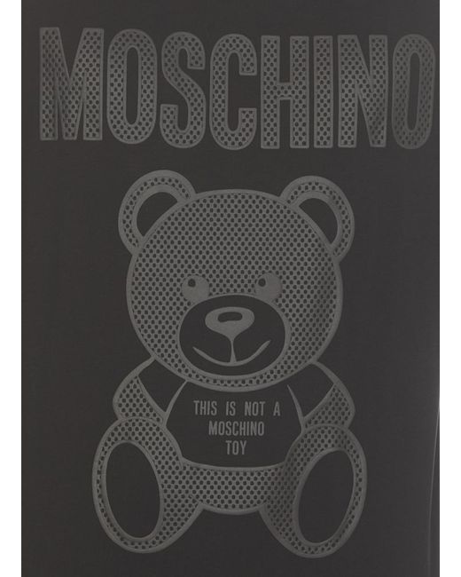 Moschino Black T-Shirts And Polos for men