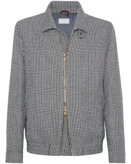 Brunello Cucinelli Gray Jacket for men
