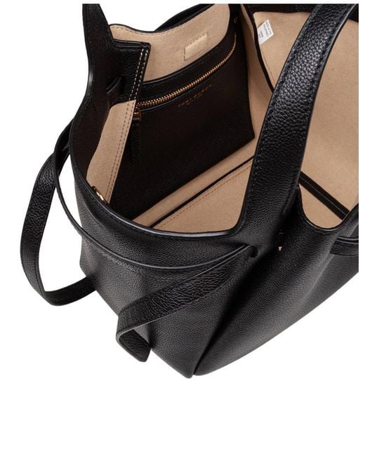 Tory Burch Black Leather Satchel Bag